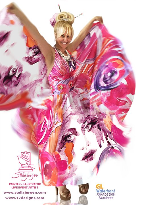 I will be painting live at the <a href="/waterfrontaward/">Toronto Waterfront Awards</a> April 27. I am also a nominee for the Arts &amp; Culture category, wish me luck!