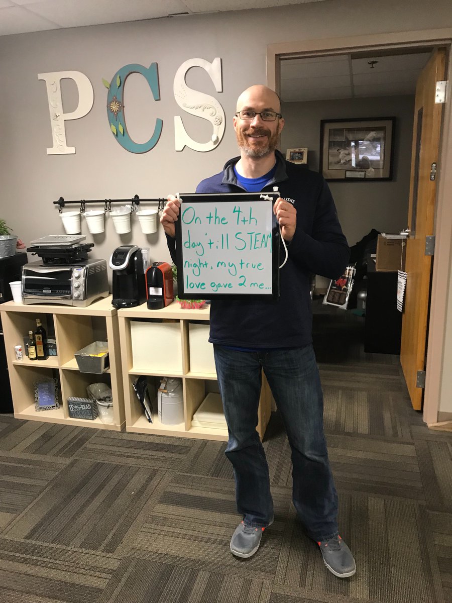 schrimpf_m's tweet photo. On the 4th day ‘till STEAM night... https://t.co/IcujNT17kX