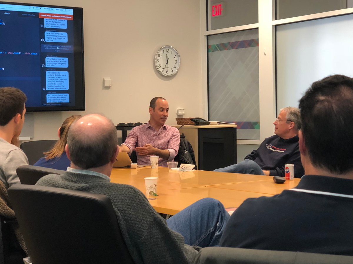 teamcodestream's tweet photo. We had a great time at Carnegie Mellon showcasing CodeStream. Thanks @CarnegieMellon for the hospitality! https://t.co/X6YozLo47O