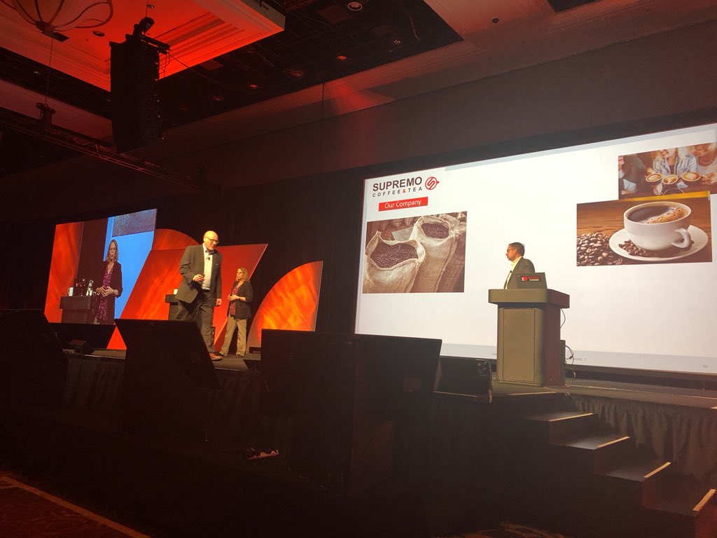 denisegrills's tweet image. The Beverage industry using @OracleJDEdwards can add notifications and Orchestrations to monitor they are running low on coffee and order more! Automation is here!!! #Collaborate18. Hybrid #oraclecontentcloud and #oracleprocesscloud.