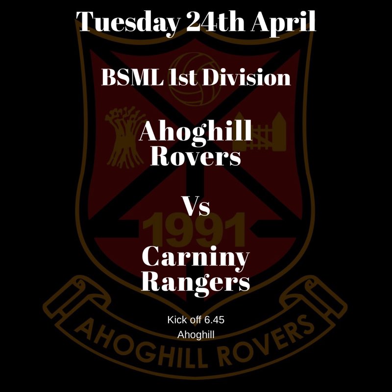 Ahoghill Rovers FC tweet media
