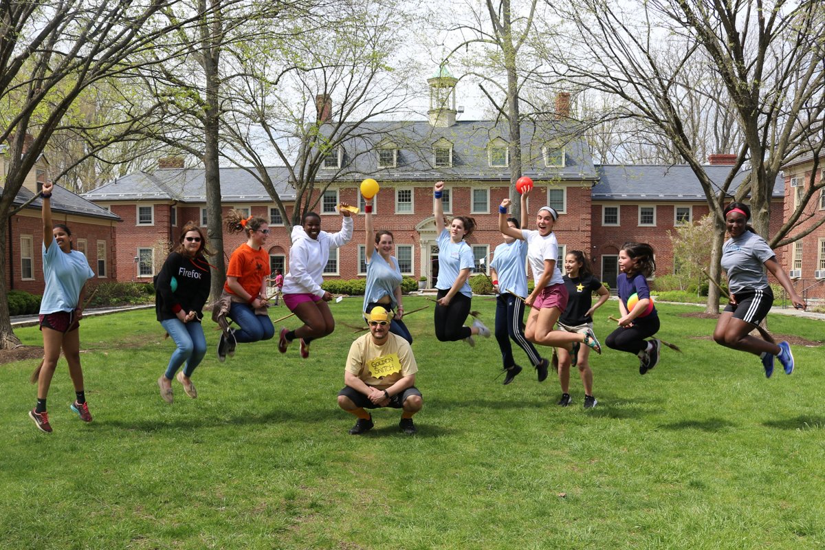 MadeiraSchool's tweet photo. We wrapped up #HarryPotter week with a quidditch game complete with a live #snitch and a trip to Honeydukes! #weekendsatmadeira https://t.co/Y7hY3Locow