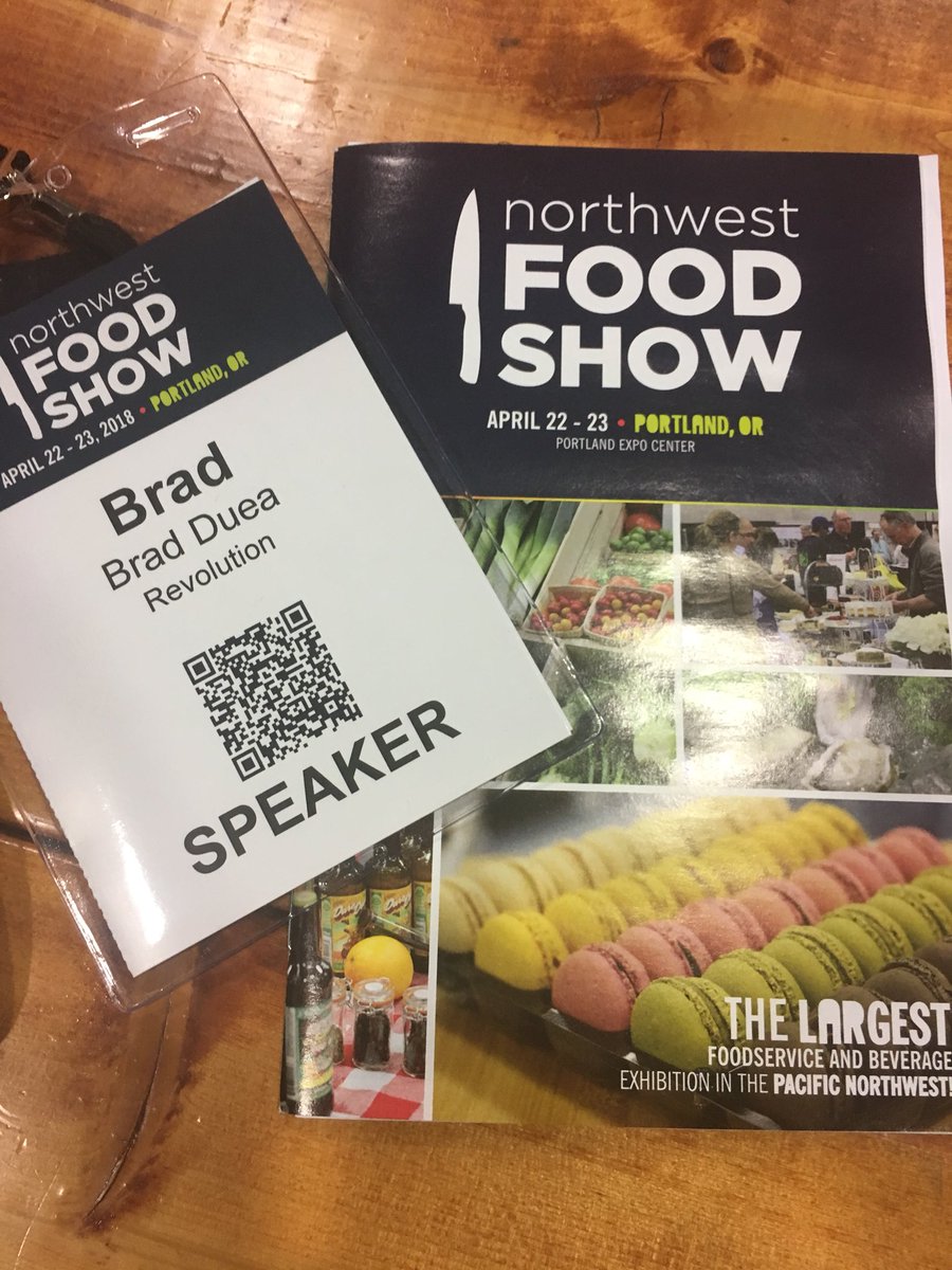 BradDuea's tweet photo. Looking forward to discussing “How Off-premise is Reshaping the Restaurant Industry” @nwfoodshow today at 3pm pac. https://t.co/teZKt7m1Jm