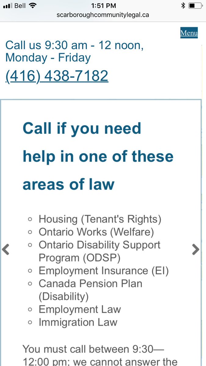 Jess_SocialYOW's tweet photo. Scarborough Community Legal Services-call them if .... 
#Scaborough #ONyouth #PYOW2018 #Woburn #Legal #NeedaLawyer #Community https://t.co/w8wuVTQjXw