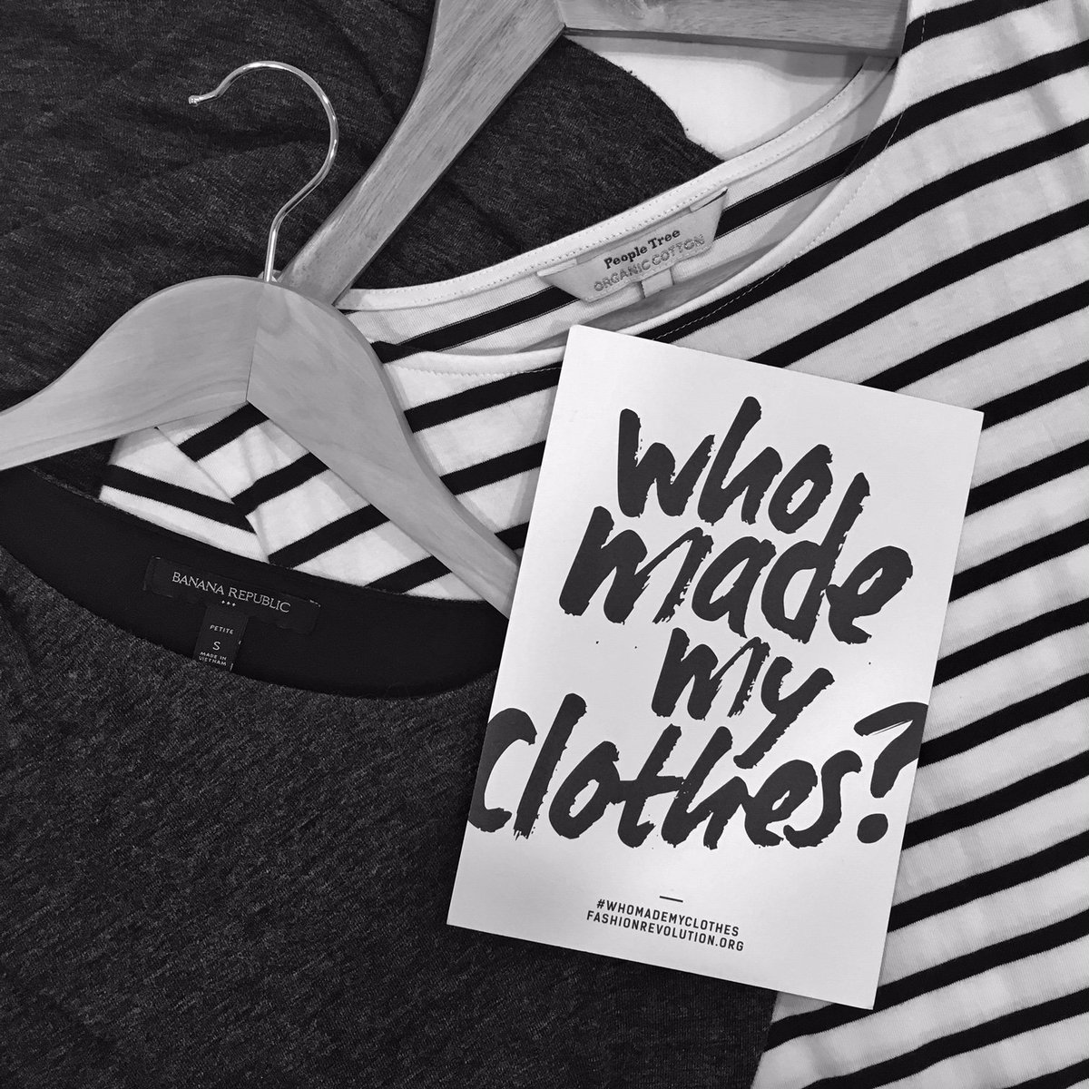 AmyLWarman's tweet photo. I could ask @PeopleTree but I don’t need to, the answers are all over their website! So instead the question is - hey @bananarepublic, #whomademyclothes??? #fashionrevolutionweek #fashionrevolution #itstimeforarevolution @Fash_Rev @Fash_RevUSA https://t.co/fEhKepNxsM