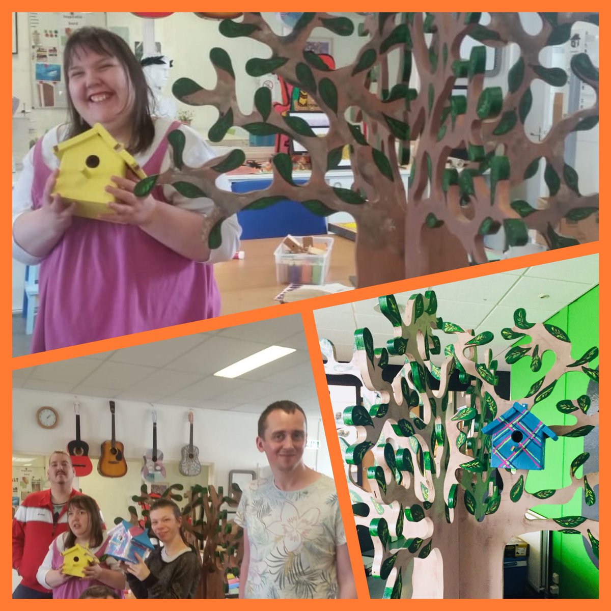 De eerste wensbomen zijn klaar voor #Arnhem en #Amsterdam. Met dank aan AtelierZ van <a href="/aveleijn/">Aveleijn</a>. #wensboom #gelukcreeren #sociaal ondernemen #communicatie #mvo #mensenmeteenbeperking