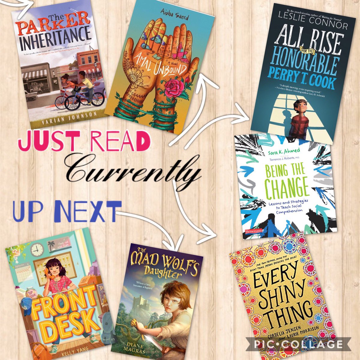 A quick peek at what I’ve been reading this week - and what’s next!
#mgbookMonday #MGBookathon #mglit #mgbookvillage