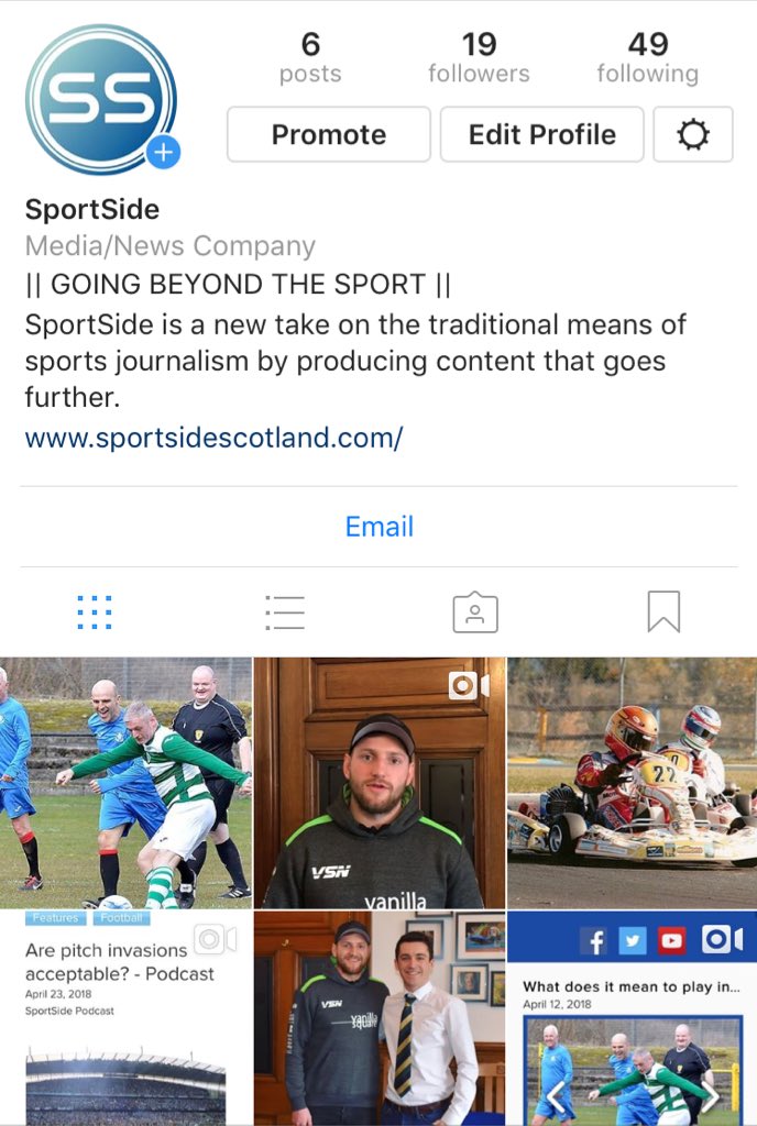 What’s better than following SportSide on Twitter?

Following us on Instagram too! 

Link below!
instagram.com/sportsidescotl…