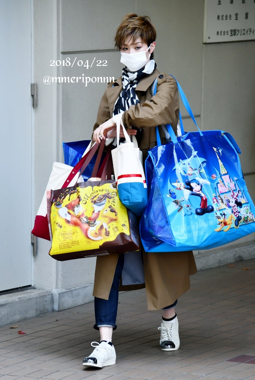 彩風咲奈 縦型トートバッグ 彩風咲奈 縦型トートバッグ