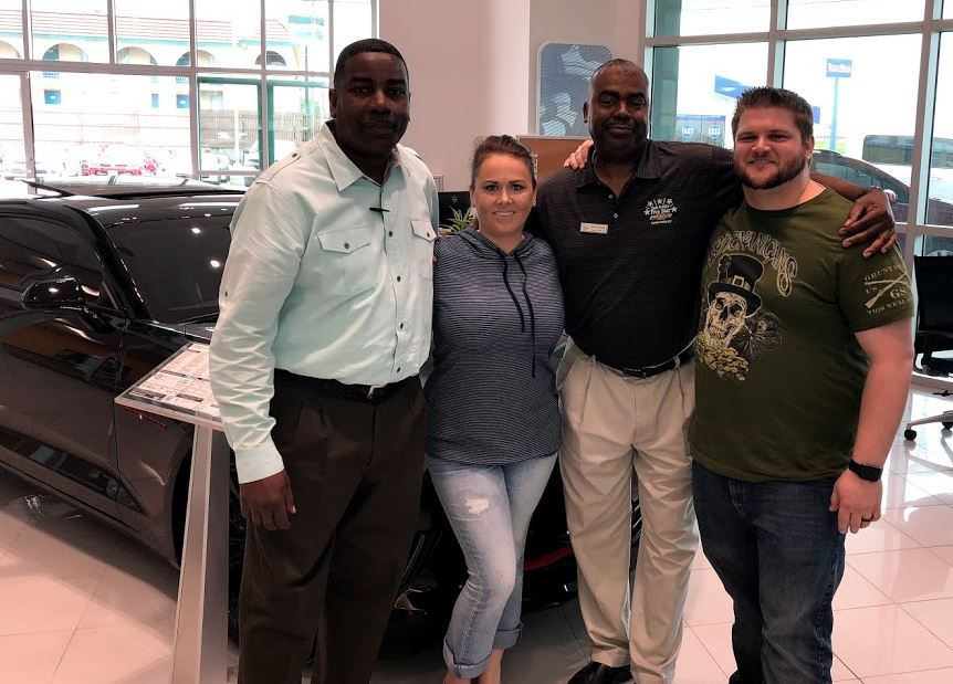 5starchevrolet's tweet photo. Derrick and his wife buy the Redline Edition Camaro right off our showroom floor. #chevyowner #chevycarrollton https://t.co/RPySKlKDj0