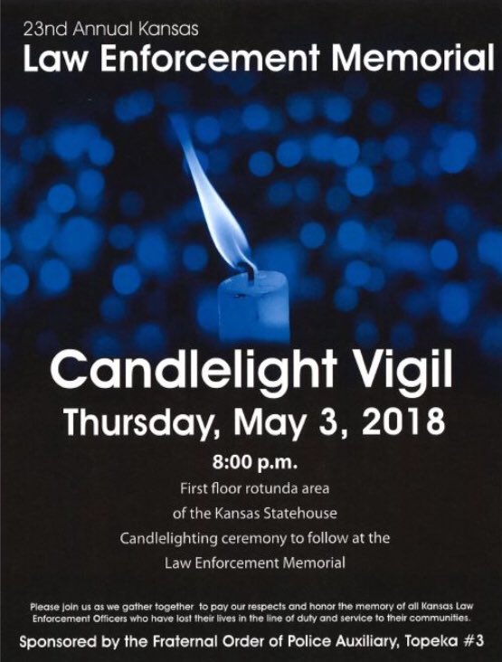 KSCapitolPolice's tweet photo. βA hero is someone who has given his or her life to something bigger than oneselfβ
-Joseph Campbell- #kansasstatehouse #kansasstatecapitol #LawEnforcementMemorial https://t.co/YiDoHlE7Fj