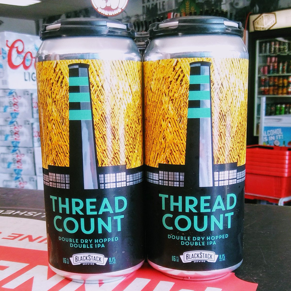 minnehahalakews's tweet photo. Thread Count has arrived! These limited @BlackStackBrew DIPA's are 🔥🔥🔥, so stop in to snag one before they're gone!!! #threadcount #blackstackbrewing #hopfire #mncraftbeer https://t.co/XHZZsMD2Vv
