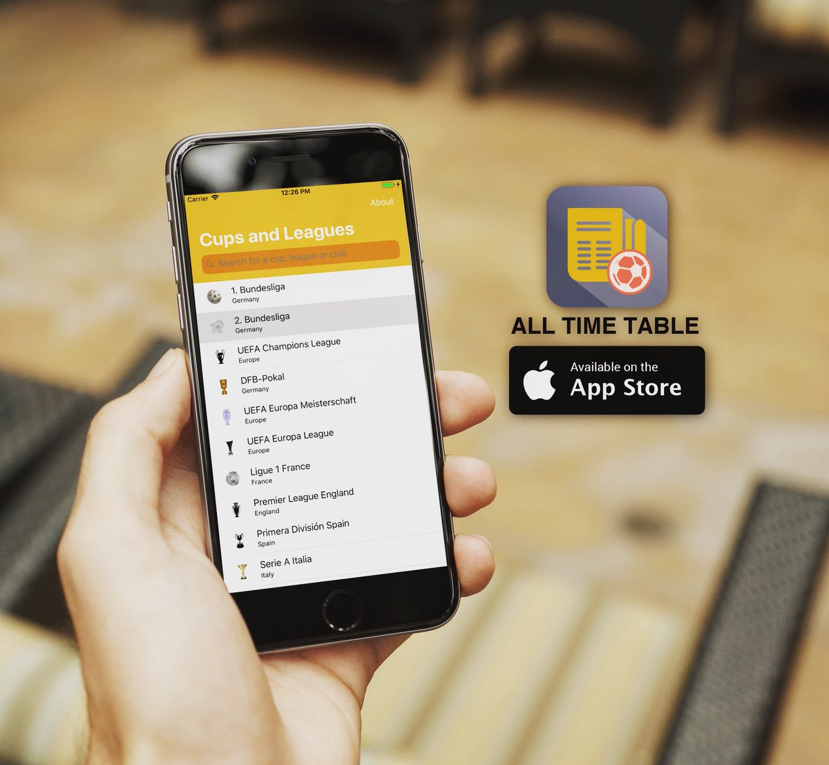 741apps's tweet photo. Our new app is available in the Apple AppStore! Check it out, it’s free🎉😉
https://t.co/ufn0lCo2PT
Also we appreciate feedback and reviews🤙🏻
#soccer #alltimetable #best #football #footballclub #championsleague #worldcup #premierleague https://t.co/X0nd7zoYDm