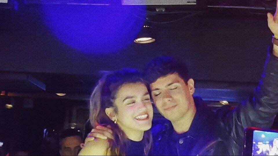 TeamAlfredESP's tweet photo. FOTOS | Alfred (@Alfred_ot2017) y Amaia (@Amaia_ot2017) durante la #WelcomeESPreparty el viernes. ¡Qué bonitxs! https://t.co/8wv5qm4BmZ