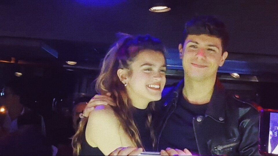TeamAlfredESP's tweet photo. FOTOS | Alfred (@Alfred_ot2017) y Amaia (@Amaia_ot2017) durante la #WelcomeESPreparty el viernes. ¡Qué bonitxs! https://t.co/8wv5qm4BmZ