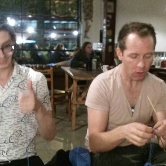 KnitNibble's tweet photo. It’s #knitandnibble Time tomorrow night at the @peckhampelican 7-9pm don’t forget your balls! #knitandbehappy #menknitting #menknittinginpublic #knitstergram #knitlondon #peckham #london #knitlondon #knitsirdar https://t.co/YcXOAms4wI https://t.co/9P0OyvESDl