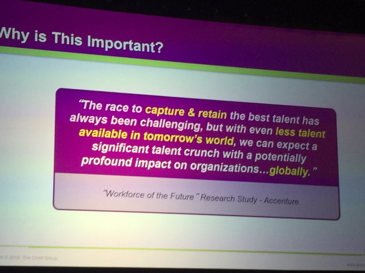 nsplaine's tweet image. Lisa Orrell #buildpoint18  Millennials At Work