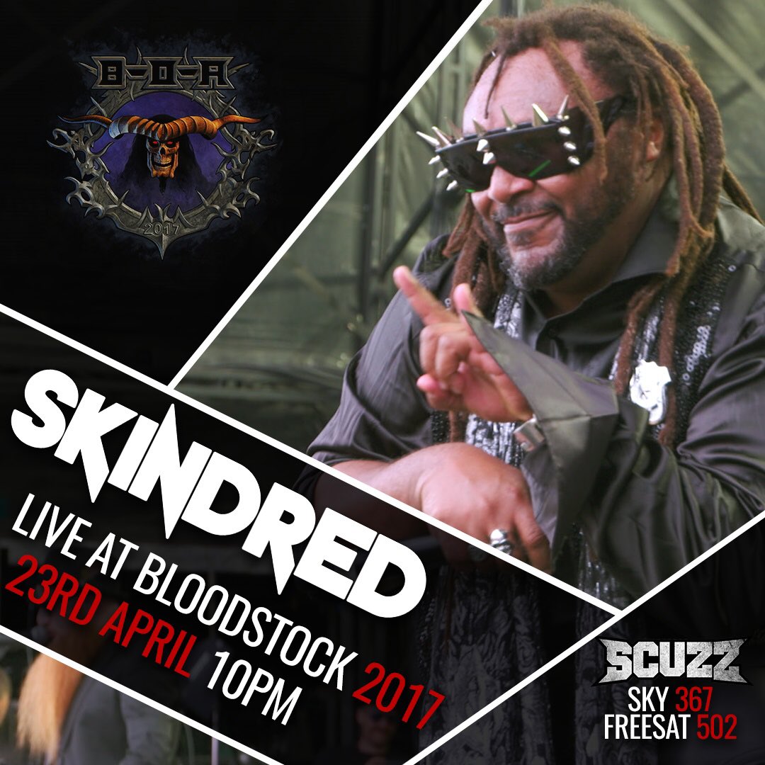 TUNE IN TO <a href="/ScuzzTV/">Scuzz</a> TONIGHT AT 10 🚁🤟🏼 <a href="/Skindredmusic/">Skindred</a> live at #BOA17