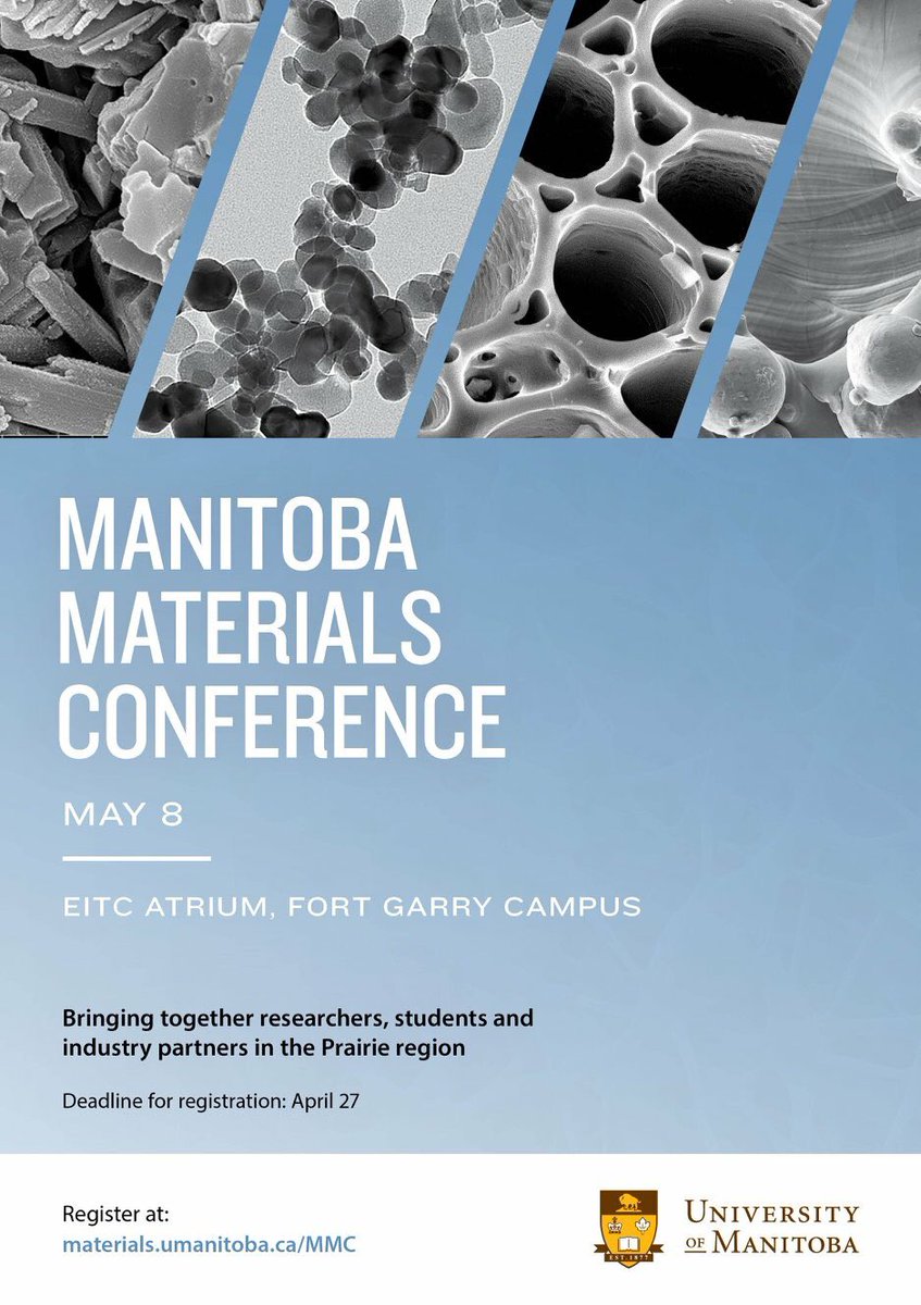 UM_MIMaterials's tweet image. Free registration to conferences is only possible by our generous sponsors! Thank you to our External sponsors: @EnviroTREC  @GambleTechnologies @PollardBanknote @SFR_Corp @TestlabsIntlLtd @winpak @asminternatnl @LPRengineering