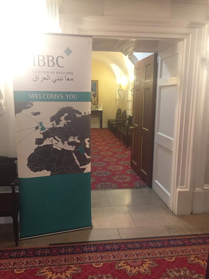 IBBC_London's tweet photo. @IBBC_London preparations done for the 2018 Spring Conference at The Mansion House, #London tomorrow 24 April. Looking forward to welcoming delegates from #Iraq, #UK, #UAE and more for a productive and busy day! #webuildiraq #IBBC2018 #Tweetalong https://t.co/LRGBgUxzz9