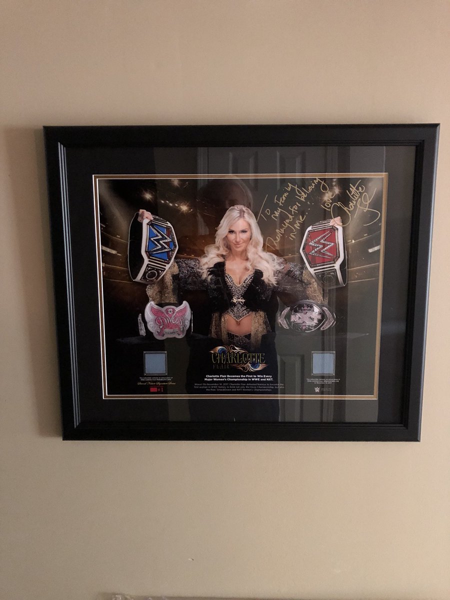 RicFlairNatrBoy's tweet photo. Queen Charlotte, The One And Only! ❤️😊💪🏻 @MsCharlotteWWE https://t.co/ZZM9sj2nPp