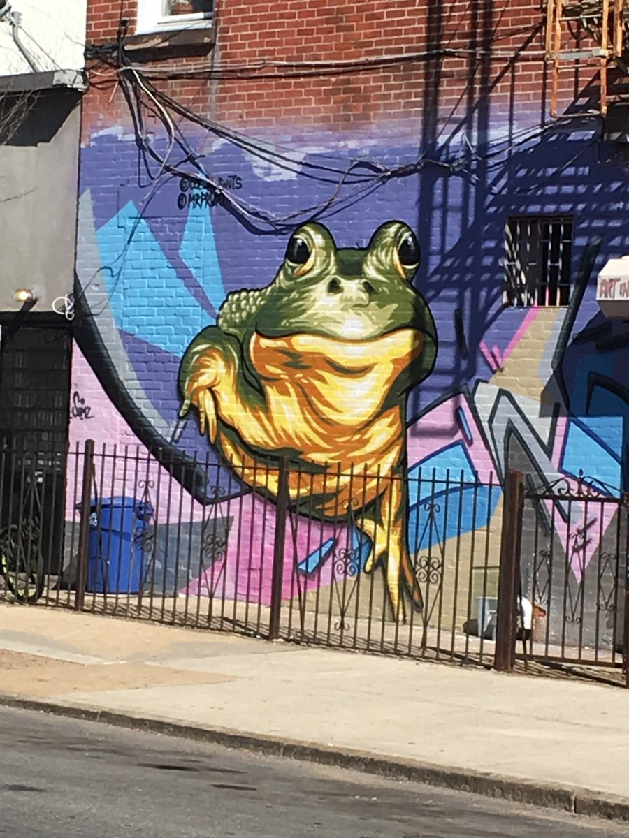Frogs just don't look the same to us no more. #TwoBearMambo