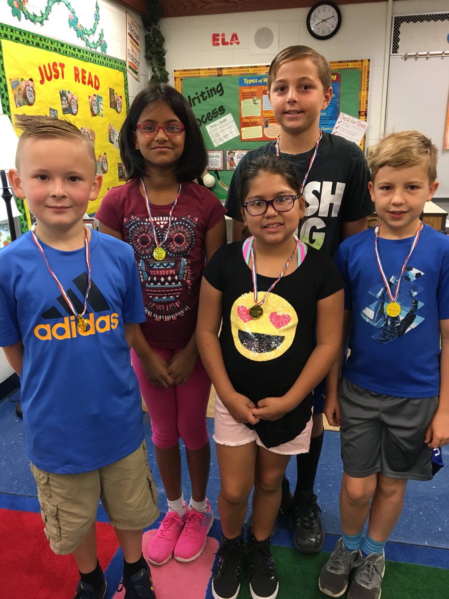 ichele_watson's tweet photo. So proud of our Noetic Math TOP 5’s !! These students will move on to compete in the Noetic Math Challenge Regional competition on May 22nd. Go LOE! @collierschools @LaurelOakElem @noetic_learning https://t.co/3gmZtJJk5E