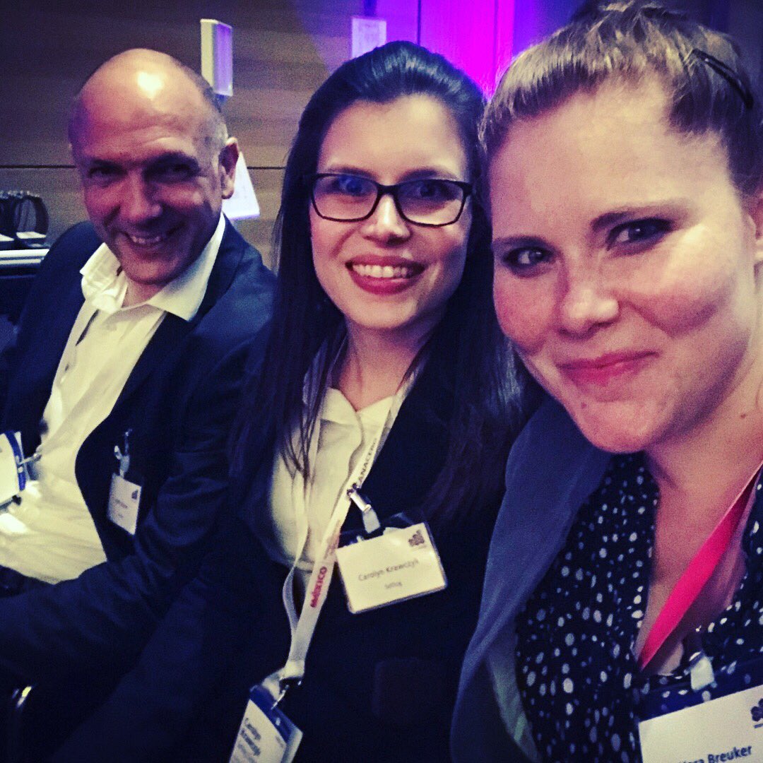 norabreuker's tweet image. What a day!!! First @hannover_messe with @tsystemsde and @SetlogGmbH and then @IFOY_AWARD with my team. This girl is exhausted! 
#hm18 #IFOY #tradeshow #LifeOnTheRoad