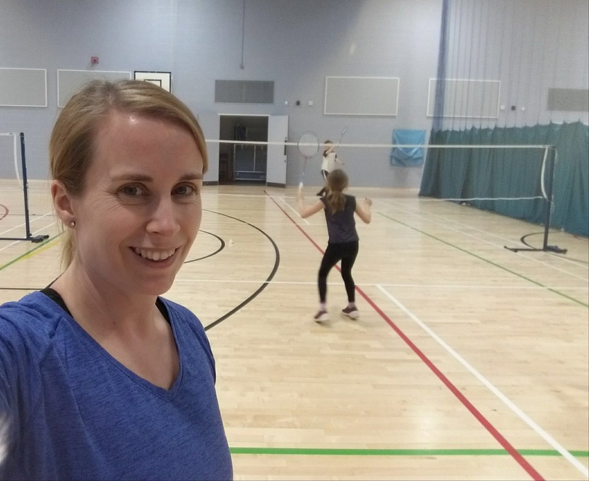 AcademyTT's tweet photo. DAY ONE of our #mindfulmonth was all about us grown-ups setting a good example to the next generation! Our tribe helper Emma dusted off her racket for a game of badminton with her little ones! Why not join us &amp; complete a #mindfulmonth with your family! #healthbody #healthymind https://t.co/bXCe8SFoSk