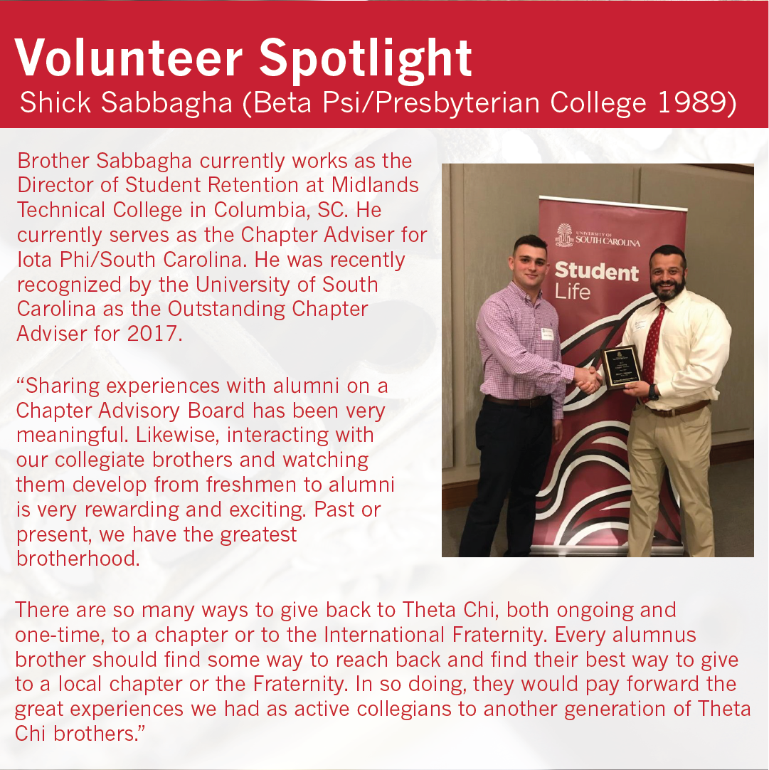 Interested in becoming a #ThetaChi volunteer? Fill out the Volunteer Application Form today at ow.ly/OZET30jsERq