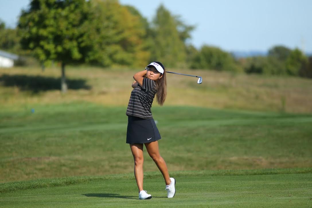 Violet_Nation's tweet photo. Here's to you Captain Lee!

You brought the 🔥 to @NYU_WGolf !

#seniors #nyu2019 https://t.co/UW01dBo6oZ