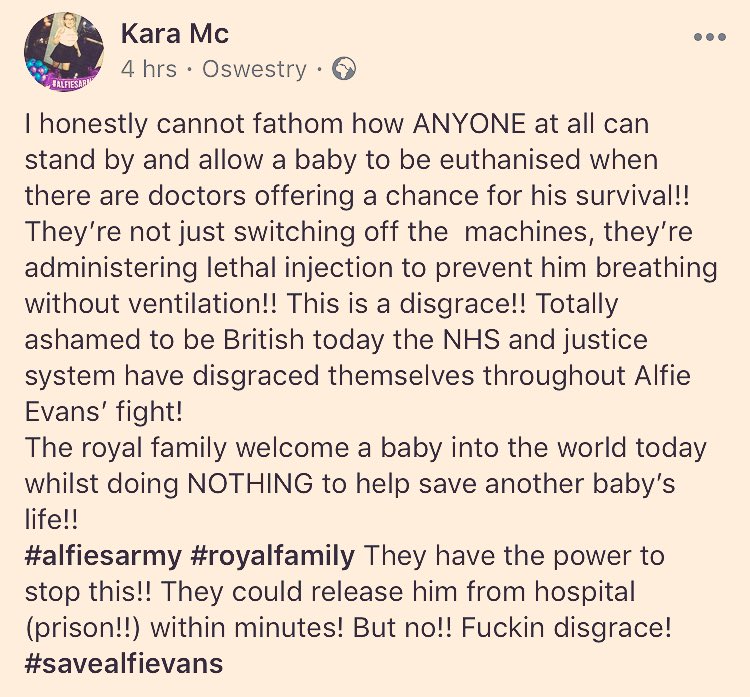 Karamc09's tweet photo. Please help guys!! @grimmers @ollie_ollerton @Palomafaith @BBCR1 @RealSirTomJones @Lord_Sugar @liamgallagher @antmiddleton @antanddec @anthonyfjoshua @KensingtonRoyal @RoyalFamily #SaveAlfieEvans #alfiesfight #AlfiesArmy #alderhay @StephenMulhern @boperty https://t.co/8chIw5SMEl