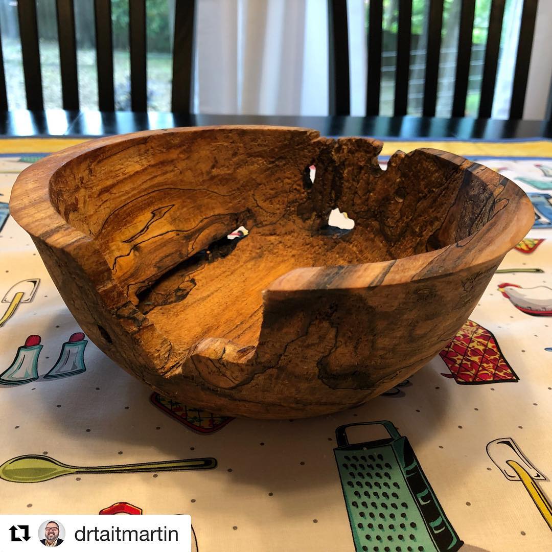 KingArthurTools's tweet photo. Check out this beautiful and unique piece! We love to see woodturners incorporating their Merlin2 into their projects! Thanks @DrTaitMartin for sharing this with us! #katools #katcustomer #repost https://t.co/S2tbMSOWlK
