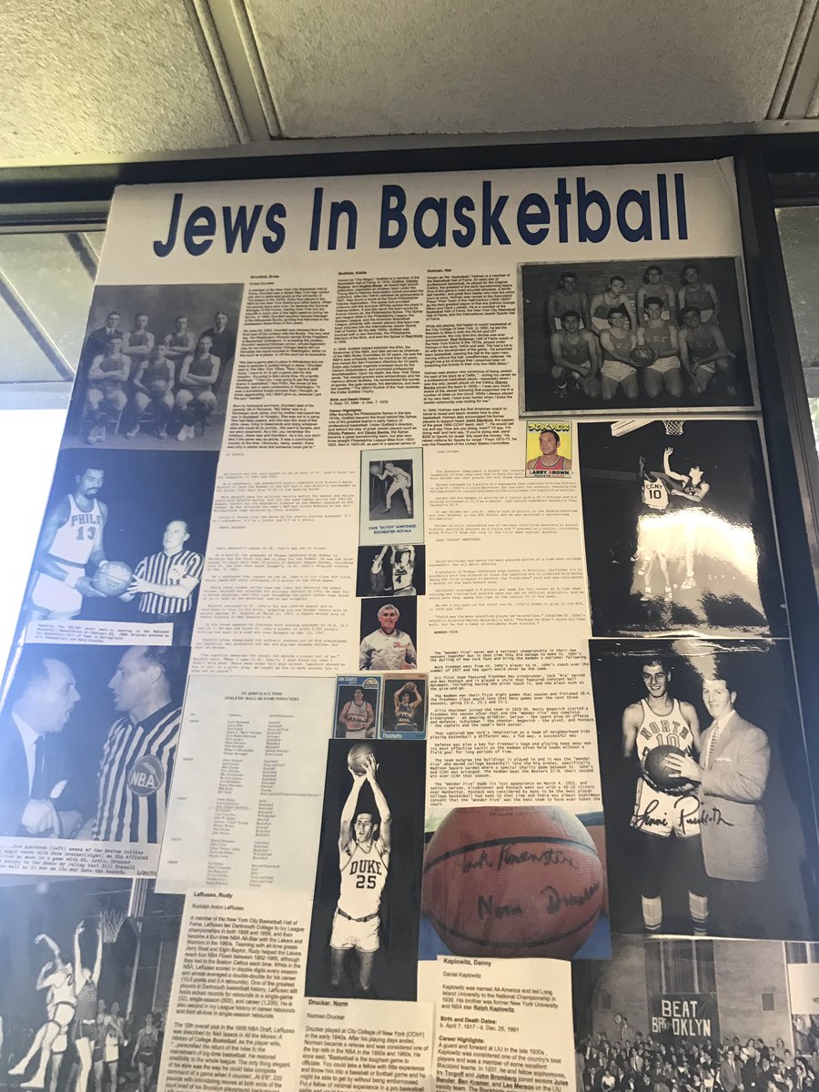 GalitPeleg's tweet photo. Truth is, thinking of #Jews, sports isn't the 1st word that comes to mind 😉. BUT visiting N'tional Jewish #sports #HallofFame @SuffolkYJCC can change your mind: #Bennyleonard #BarneyRoss 🥊, #HankGreenberg⚾️ & even 🇮🇱🇺🇸 #TalBrody🏀 & many more. What a heritage! Respect!🏆 https://t.co/WidfTVXPZ5