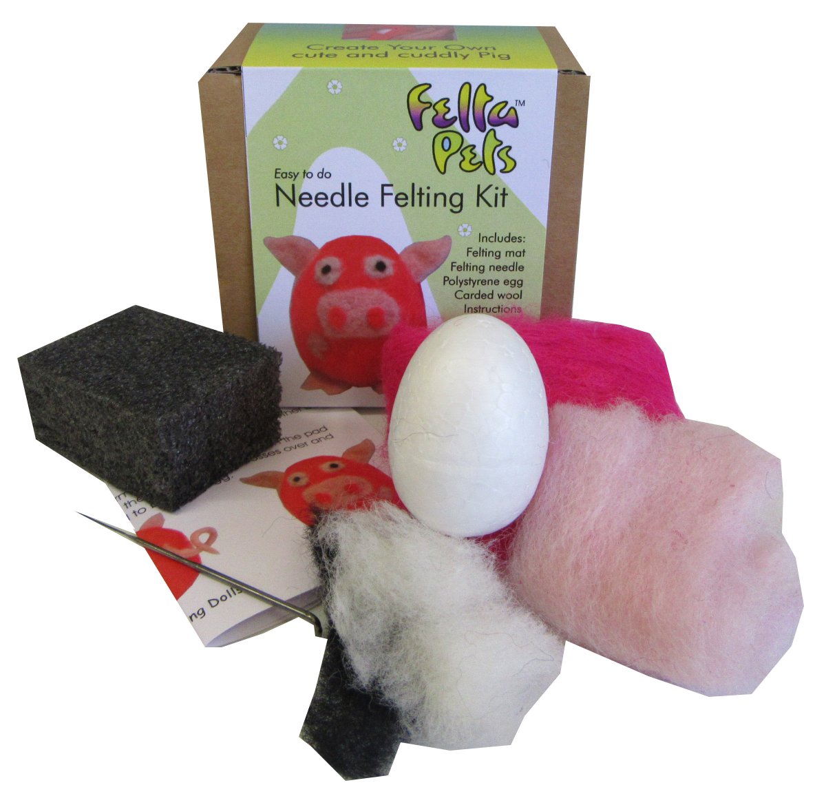KrasnayaDolls's tweet photo. Have you tried #needlefelting? our kits are a easy introduction to this popular craft #CreativeBizHour https://t.co/QkNdoQua3Y