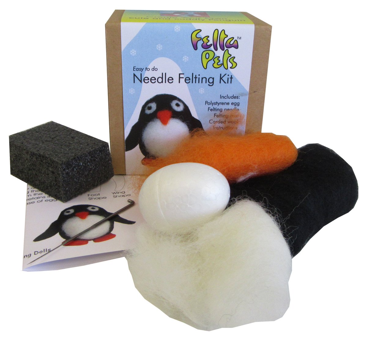 KrasnayaDolls's tweet photo. Have you tried #needlefelting? our kits are a easy introduction to this popular craft #CreativeBizHour https://t.co/QkNdoQua3Y