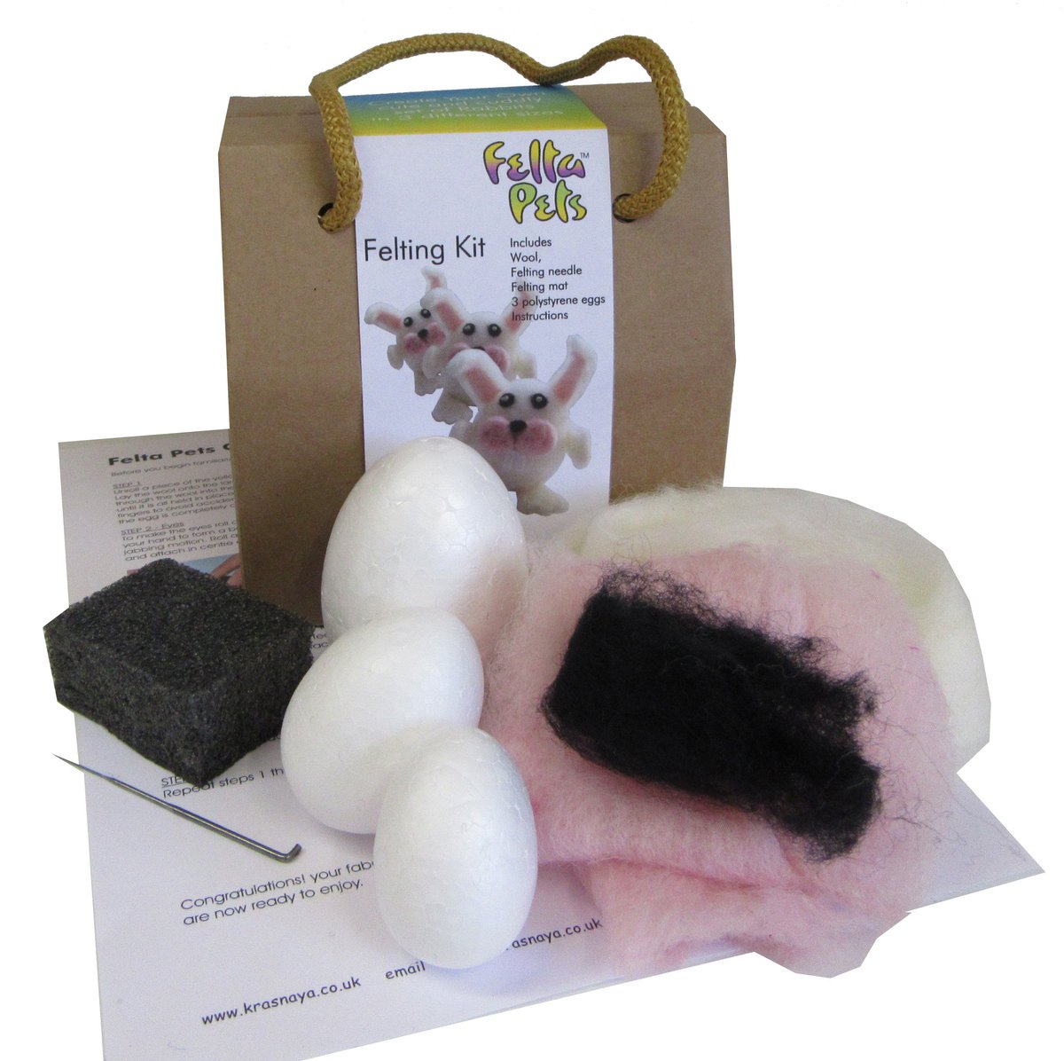 Have you tried #needlefelting? our kits are a easy introduction to this popular craft #CreativeBizHour