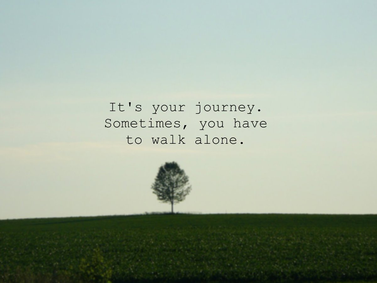 UsInspiring's tweet photo. It will be lonely sometimes. You just have to accept that.#Real #alone #solitude #Truth #Facts #Inspirational #quote https://t.co/xPv9WgwxxW
