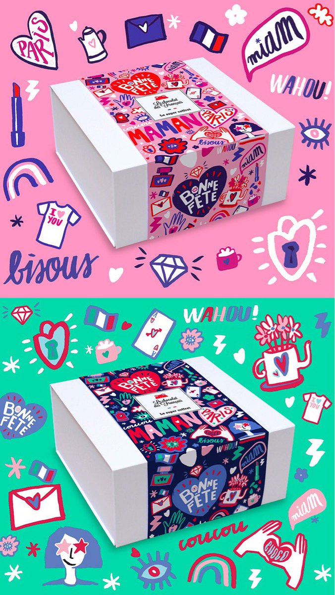 Parce que nos chocolats sont avant tout VOS chocolats, vous avez 24h pour choisir la couleur de notre prochain SUPER COFFRET spécial fête des mères ❤️😍
On vote 🗳 dans le prochain tweet!