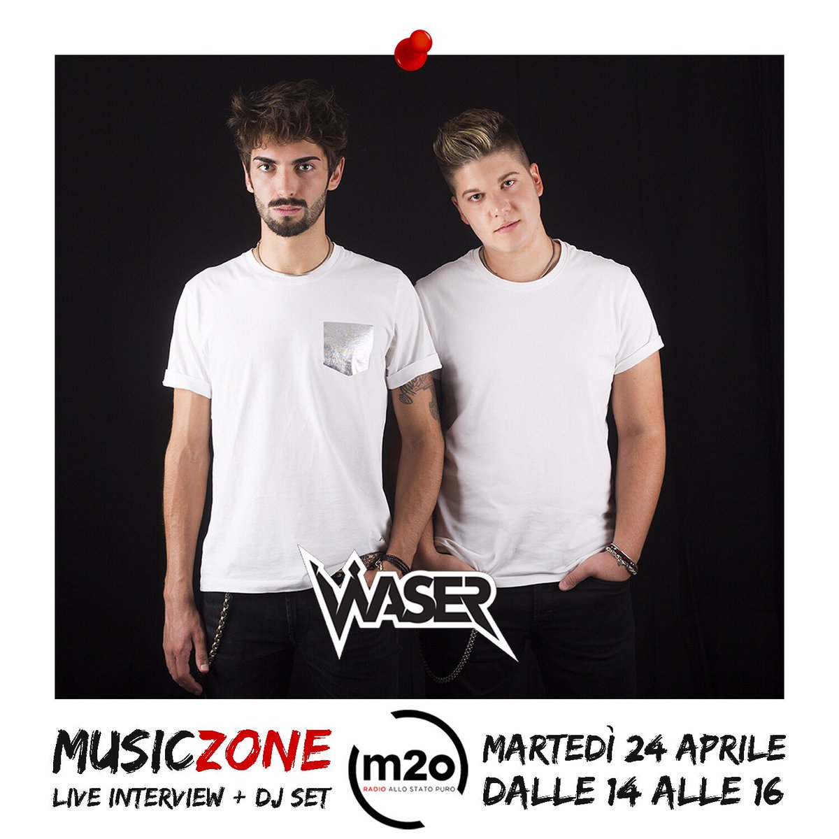wasermusic's tweet photo. Tune in tomorrow on @m2o_radio from 2pm 😎❤️🤞🏻 https://t.co/rTqXEwZvDQ