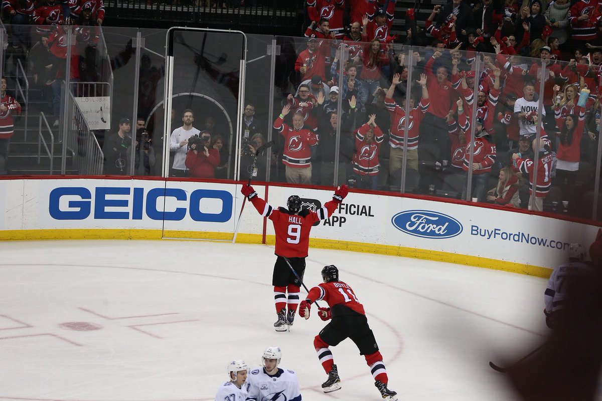 hallsy09's tweet image. It was a pleasure to play in front of you all season @NJDevils fans! Thank you for your amazing support. See you next year!