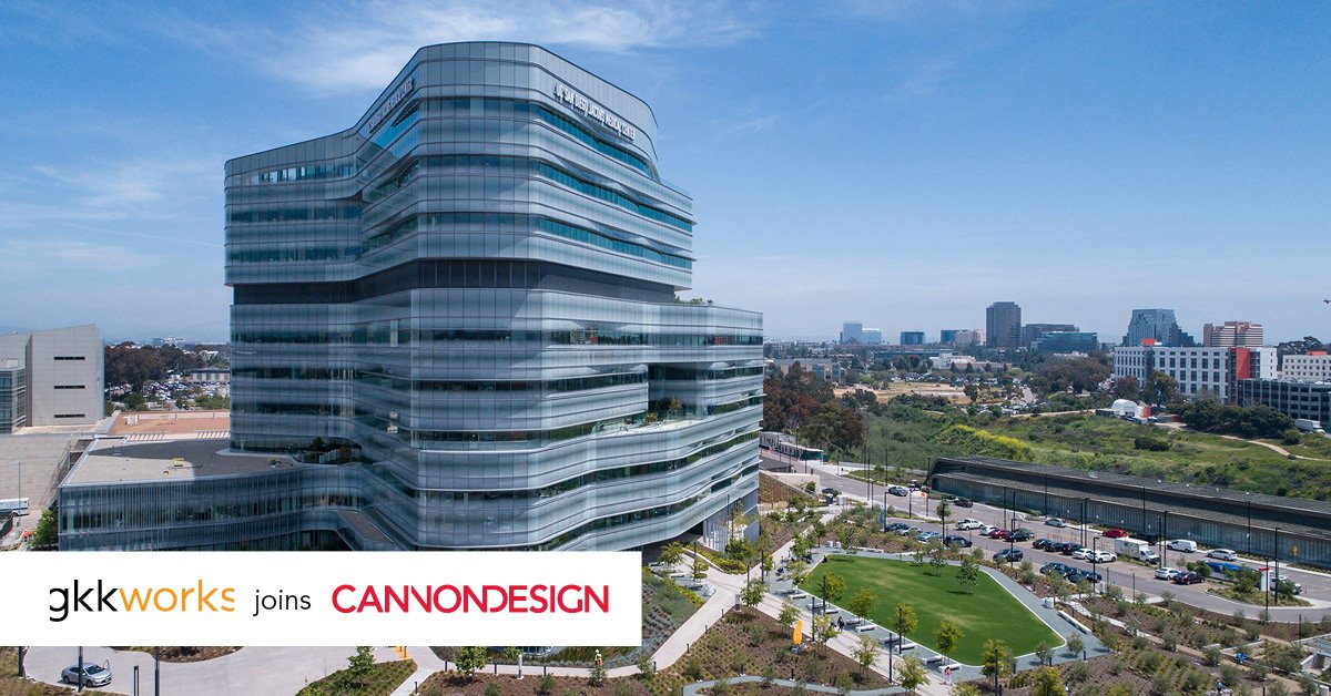 gkkworks's tweet photo. Cannon Design's Jacobs Medical Center at UC San Diego Health has won nearly every industry healthcare design award, including a National Healthcare Award from AIA and an Award of Merit from Healthcare Design. For more on our joining Cannon Design: https://t.co/6e5hiJ3fH8 https://t.co/zoeAcg40K6