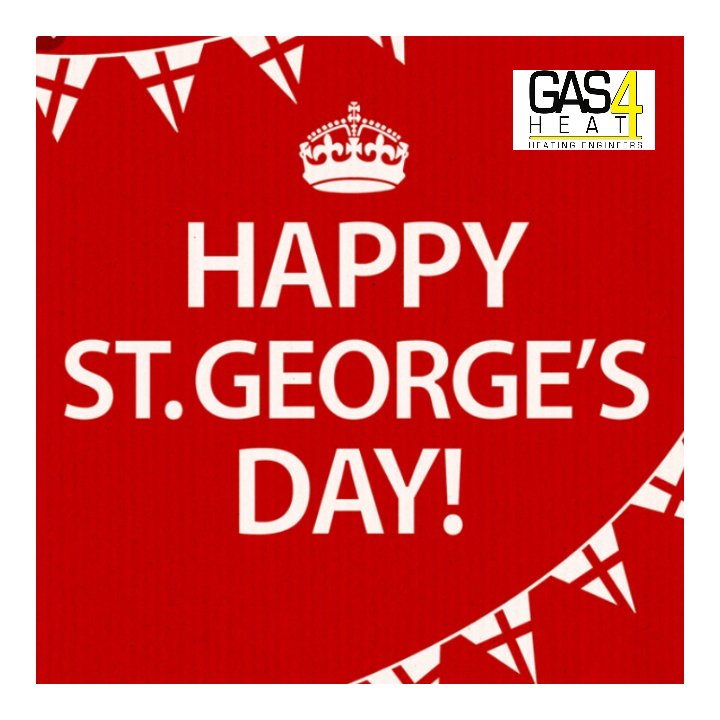 Gas4HeatLtd's tweet photo. Happy St George’s Day https://t.co/4HwMK4ksmY