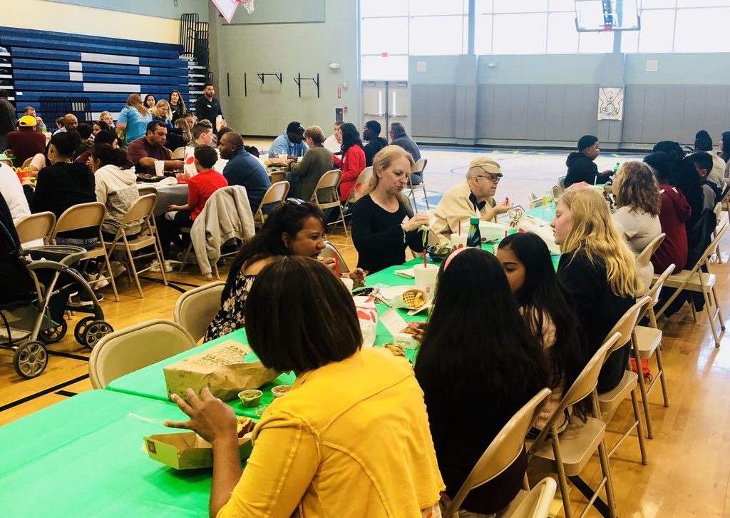 WendellMiddle's tweet photo. Our “You Make the World Go ‘ Round” world 🌍 Parent &amp; Community luncheon was a great success! Thanks to everyone who came out to engage in food, fellowship, and feedback on how we can be more #communityresponsive  #wendellhowlout #EWstrong https://t.co/yLLjHQEl3B