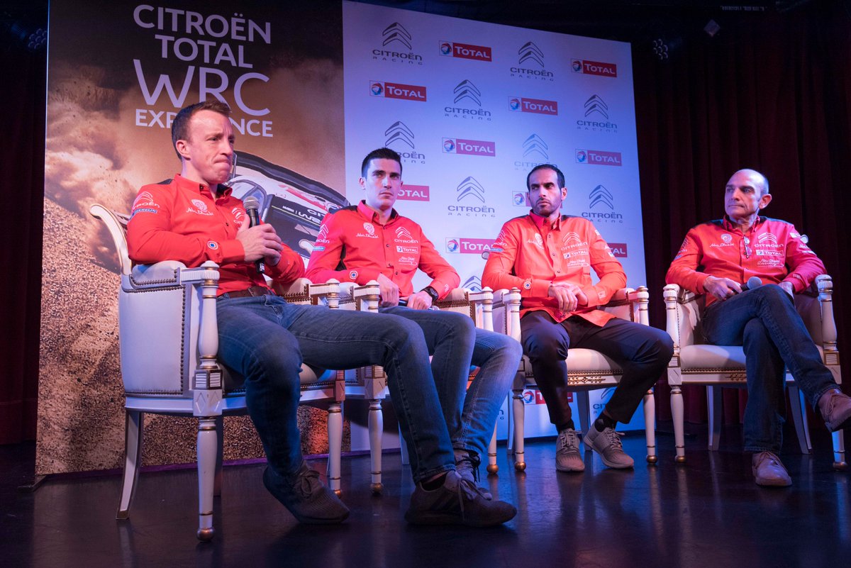 TotalEnergiesAR's tweet photo. En el Hotel Faena de Buenos Aires se presentó el #CitroënTOTALAbuDhabiWRT. Mirá las mejores 📸 aquí:  https://t.co/iBofW0ZZgl
¿Repite victoria en el @rallyargentina? ¿Sí o no? #SiyNodeTOTAL 🚗🌬🇦🇷 https://t.co/6BVDjlPc7G