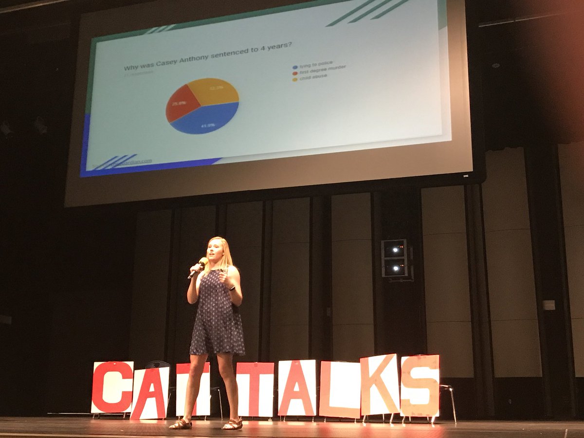 ForensicsEHS's tweet photo. So proud of my kids today.  CAT TALKS, our form of Ted Talks!  Great job!  @epriseschools https://t.co/pDWmLCXdOU