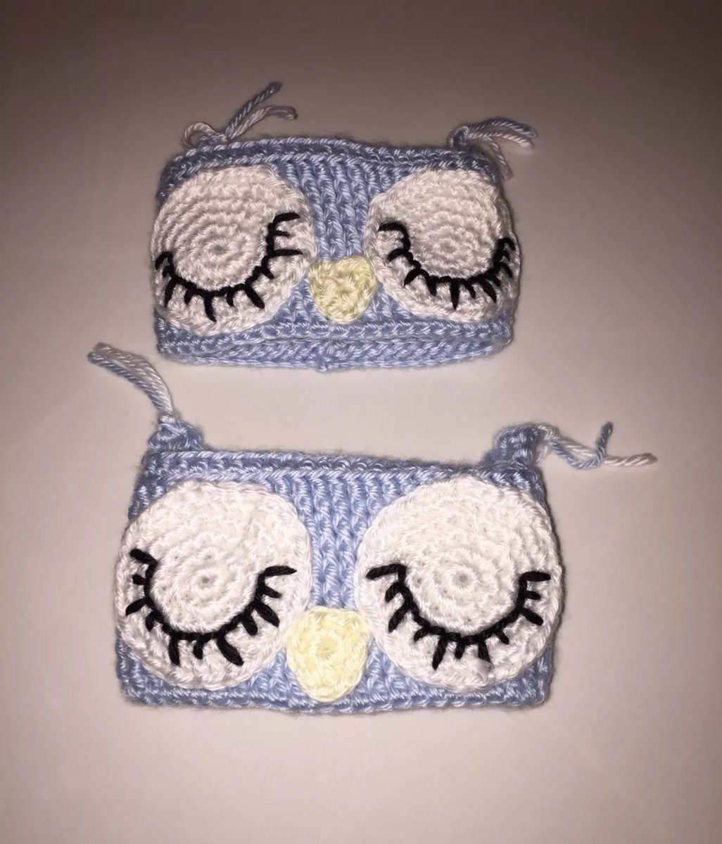 Crochet owl welly boot toppers available at ebay.co.uk/sch/strummer67… #CreativeBizHour