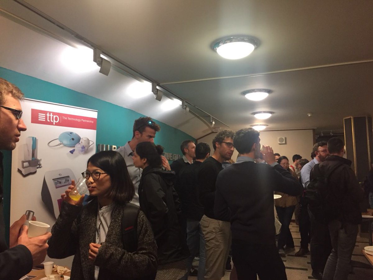 IF_Cambridge's tweet photo. #IFMachineLearning Want to talk more about machine learning? Join the networking activities after the talks @IF_Cambridge @Innovation_F https://t.co/mSyws1Yxwz