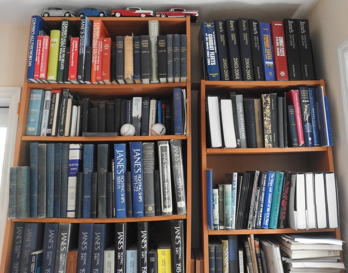 CavasShips's tweet photo. World #Book Day. I love 'em, can never have enough of 'em, but where to put 'em? Just a snippet here . . . https://t.co/2LMukQd50j