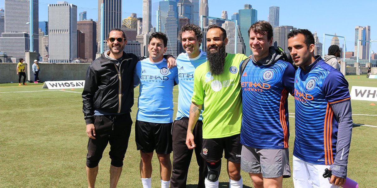 paramount_ads's tweet photo. WHOSAY is proud to have been a partner to another successful @NY_FEST playing soccer w/industry friends such as @viacomvelocity, @Digitas & Publicis to benefit Play Study Win & @GrassrootSoccer #wearewhosay #nyfest https://t.co/vIT2bbReYk